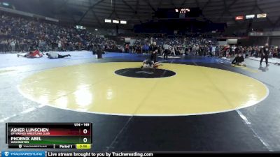 149 lbs Champ. Round 2 - Phoenix Abel, Washington vs Asher Lunschen, UP Vikings Wrestling Club