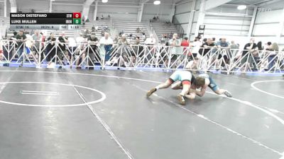 138 lbs Rr Rnd 1 - Mason Distefano, Shore Thing Wave - HSB vs Luke Mullen, Iron Faith Silver - HSB