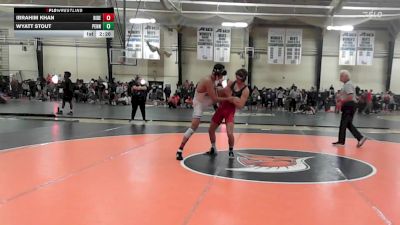 157 lbs Round Of 32 - Ibrahim Khan, Rider - UNATT vs Wyatt Stout, Penn
