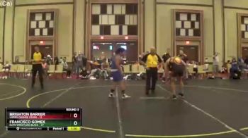 180 lbs Round 3 (6 Team) - Francisco Gomex, Elite Wrestling Black vs Brighton Barker, Vipers Orange Crush