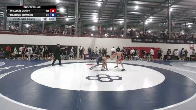 74 kg Cons. Sub-semis - William Denny, Victory Elite Wrestling vs Camryn Howard, KD Training Center