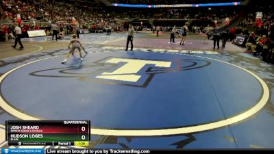 Quarterfinal - Josh Sheard, Omaha Gross Catholic vs Hudson Loges, Blair