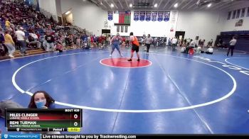 Semifinal - Miles Clinger, Laramie Middle School vs Remi Turman, Alliance Middle School