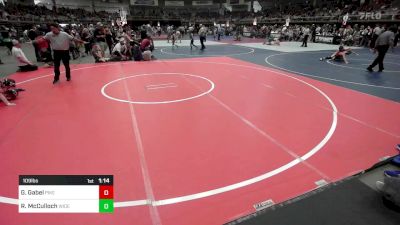 109 lbs Quarterfinal - Gia Gabel, Pikes Peak Warriors vs Ryley McCulloch, Widefield WC