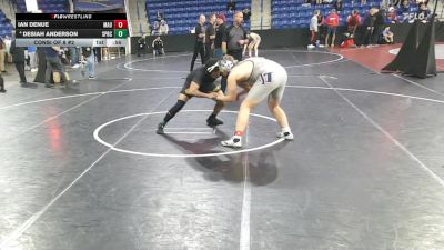 215 lbs Consi Of 8 #2 - Ian Denue, Mt. Anthony Union vs Desiah Anderson, Springfield Central