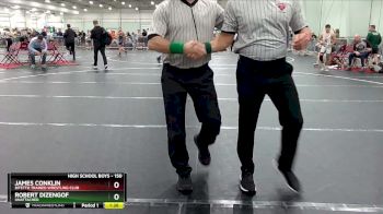 150 lbs Champ. Round 1 - James Conklin, Bitetto Trained Wrestling Club vs Robert Dizengof, Unattached