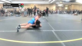 109 lbs Consi Of 32 #1 - Emily Ramos, Mountain Lion WC vs Vanessa Rocha, Daniel Cormier Wr Ac