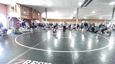 68 lbs Consolation - Abigail Smith, South Williamsport vs Rosie Baldanza, Pine Brook