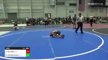 50 lbs Consi Of 8 #2 - Cael Marcotte, Socal Grappling Club vs Waylon Manderscheid, Legacy Elite WC