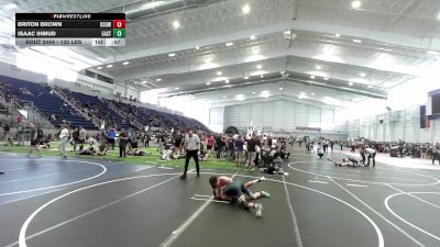 132 lbs Consi Of 8 #2 - Briton Brown, Osoway vs Isaac Ihmud, Eastvale Elite