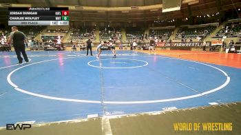 110 lbs 3rd Place - Jordan Dunigan, Outlaw Wrestling Club vs Charlee Wolfley, White Buffalo Wrestling Academy