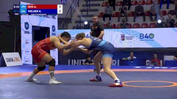 72 kg 1/2 Final - Ami Ishii, Japan vs Kylie Renee Welker, United States