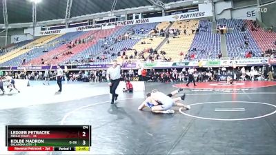 174 lbs Round 1 (16 Team) - Ledger Petracek, Menlo (Calif.) vs Kolbe Madron, Oklahoma City