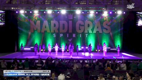Louisiana Rebel All Stars - Grace [2026 L1 Youth - Medium Day 2] 2026 Mardi Gras Grand Nationals