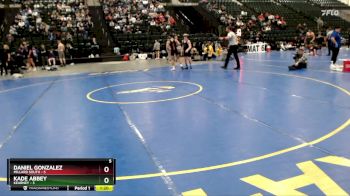 144 lbs Placement Matches (16 Team) - Daniel Gonzalez, Millard South vs Kade Abbey, Kearney