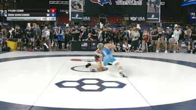 113 lbs Cons. Rd Of 128 - Tyler Cobb, Virginia vs Odin Duncombe, Minnesota
