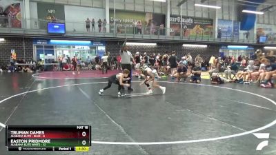 80 lbs Round 3 (3 Team) - Easton Pridmore, Alabama Elite White vs Truman Dames, Alabama Elite - Blue