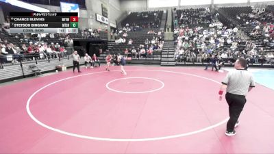 4A 150 lbs Cons. Semi - Chance Blevins, Mt View vs Stetson Bingham, Mt Crest