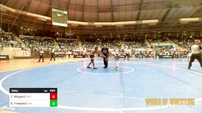 85 lbs Round Of 32 - Zion Mogard, CIWC-Team Intensity vs Kashta Freeland, The Glasgow Wrestling Academy