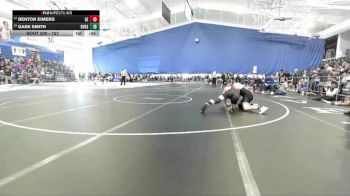 157 lbs Cons. Round 1 - Gabe Smith, Blue Valley vs Benton Eimers, Gardner Edgerton