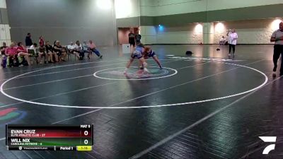 152 lbs Round 3 (6 Team) - Evan Cruz, Elite Athletic Club vs Will Nix, Carolina Extreme