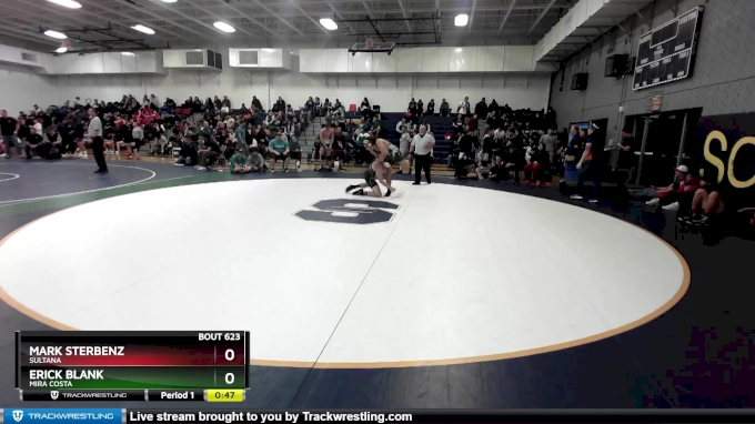 160 lbs Cons. Round 2 - Mark Sterbenz, Sultana vs Erick Blank, Mira Costa