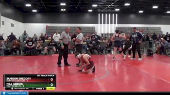 105 lbs Placement Matches (8 Team) - Nile Abbuhl, Team 922 (OH-PA) vs Jamison GREGORY, Elite Ath Club DZ (IN)
