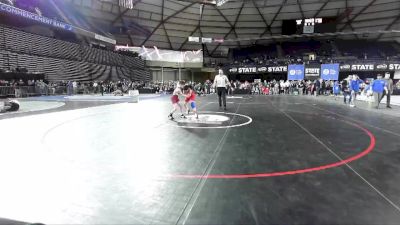 84 lbs Cons. Round 2 - Ronan Rakevich, Twin City Wrestling Club vs Milo Dela Cruz, Kitsap Ironman Wrestling Club