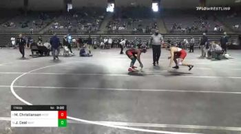 174 lbs Semifinal - Mason Christiansen, Western Wyoming vs Jacobi Deal, Northwest Kansas Tech