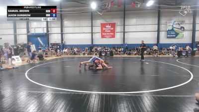 140 lbs Samuel Brown, Nebraska vs Jaxon Durbrow, Michigan Red
