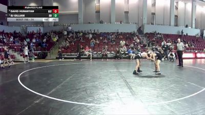 74 lbs Quarterfinal - David Hunanyan, Scanlan Wrestling Academy vs SJ Gilliam, Nova WC