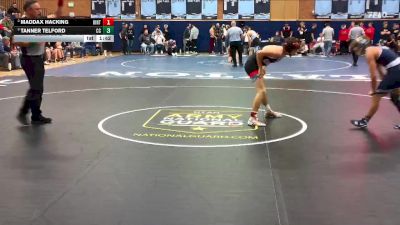 132 lbs Semifinal - Tanner Telford, Corner Canyon vs Maddax Hacking, Uintah