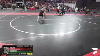 138 lbs Cons. Semi - Kalyce Sobotta, Arcadia vs Amelia Soltis, Sarbacker Wrestling Academy