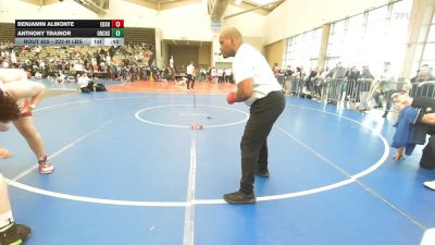 222-H lbs Consi Of 16 #2 - Benjamin Almonte, Edison vs Anthony Trainor, Orchard South WC