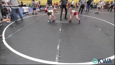 60 lbs Consi Of 4 - Titus Trujillo, Raw Wrestling Club vs Jesse Hightower, Watonga Youth Wrestling
