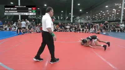 72 lbs Round 1 (6 Team) - Wyatt Miller, Barn Brothers WC vs Esa Hannigan, Team Tugman WC