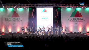 Connect Cheer Northwest - Peach [2025 L1 Youth - Medium Day 1] 2025 The West Regional Summit & The Recreational Summit
