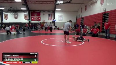 Quarterfinal - Bennett Bales, Fort Madison Wrestling Club vs Cameron Gonzales, Washington Matbackers