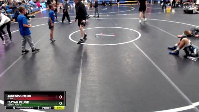 132 lbs Round 6 - Izayah Plunk, North Platte vs Jakeniss Meux, Klein