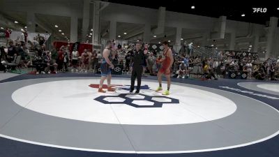 87 lbs Cons. Semis - Christian Rouleau, Storm/Nyac vs Zachary Braunagel, Illinois Regional Training Center/Illini WC