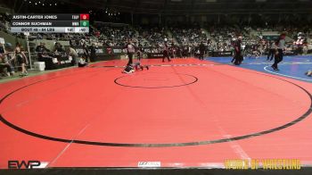 64 lbs Round Of 32 - Justin-Carter Jones, Toss Em Up vs Connor Suchman, Moen Wrestling Academy