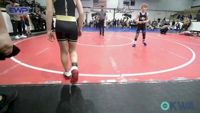 76 lbs Quarterfinal - Isaac Emerald, Raw Wrestling Club vs Hudson Smith, Salina Wrestling Club