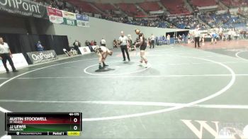 4A-175 lbs Cons. Semi - Austin Stockwell, St. Helens vs JJ Lewis, Philomath