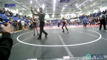 76 lbs Rr Rnd 3 - Cash Carlton, Sperry Wrestling Club vs Kameryn Allison, Pocola Youth Wrestling