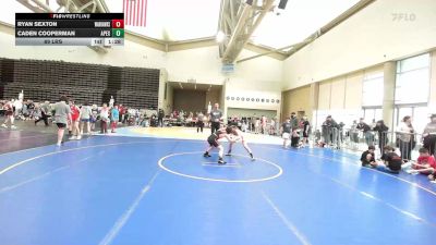 89 lbs Rr Rnd 5 - Ryan Sexton, Warhawks Wrestling Inc. ES-CL vs Caden Cooperman, Apex ES