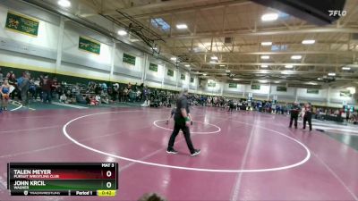 70 lbs Cons. Round 5 - John Krcil, Wagner vs Talen Meyer, Pursuit Wrestling Club