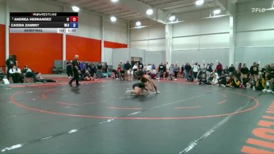 131 lbs Semifinal - Andrea Hernandez, Indiana Tech vs Cassia Zammit, West Liberty