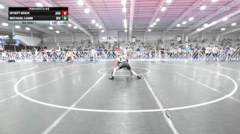 126 lbs Rr Rnd 1 - Wyatt Rock, Journeymen Wrestling Blue vs Michael Lamb, Revival Orange