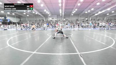126 lbs Rr Rnd 1 - Wyatt Rock, Journeymen Wrestling Blue vs Michael Lamb, Revival Orange