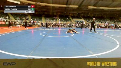 105 lbs Consolation - Laetyn Boltz, WTC vs Yareli Flores, Raw Wrestling Club